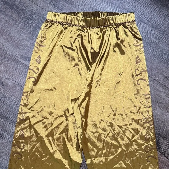 Taylor Swift Fearless Gold pajama Pants with Embroidery - Picture 2 of 13